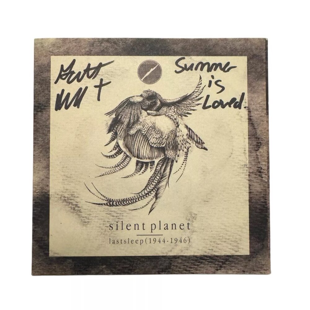 silent planet lastsleep (1944-1946) EP RARE CD SIGNED BY GARRETT RUSSELL